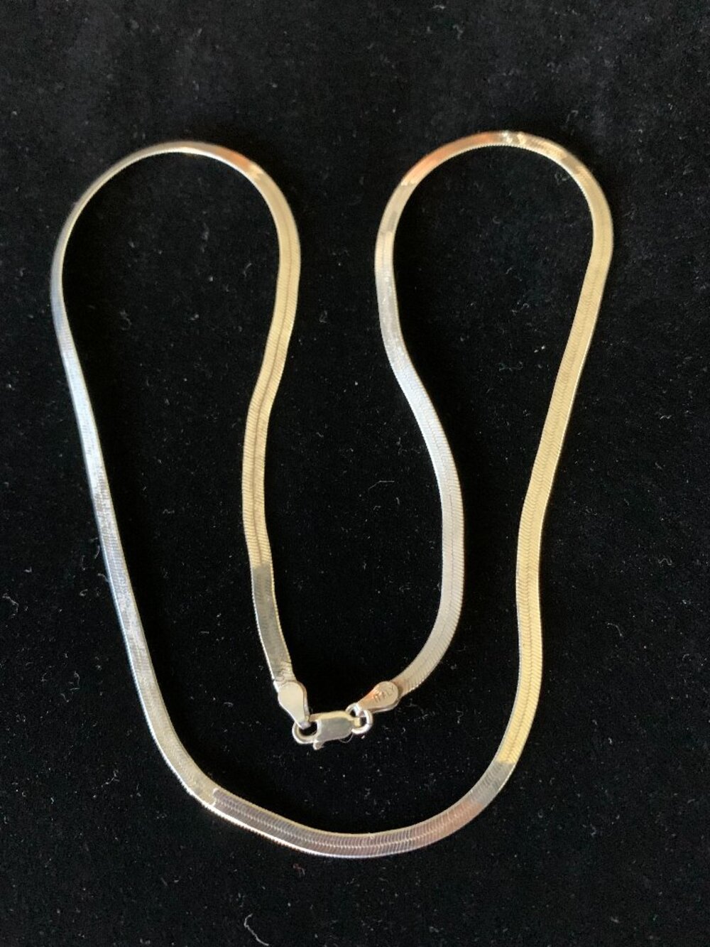 20" Herringbone Chain .925 Sterling Silver - 4mm